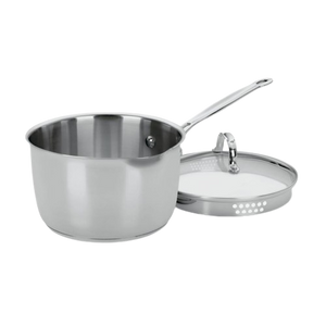 3 Quart Pour Saucepan in Stainless Steel