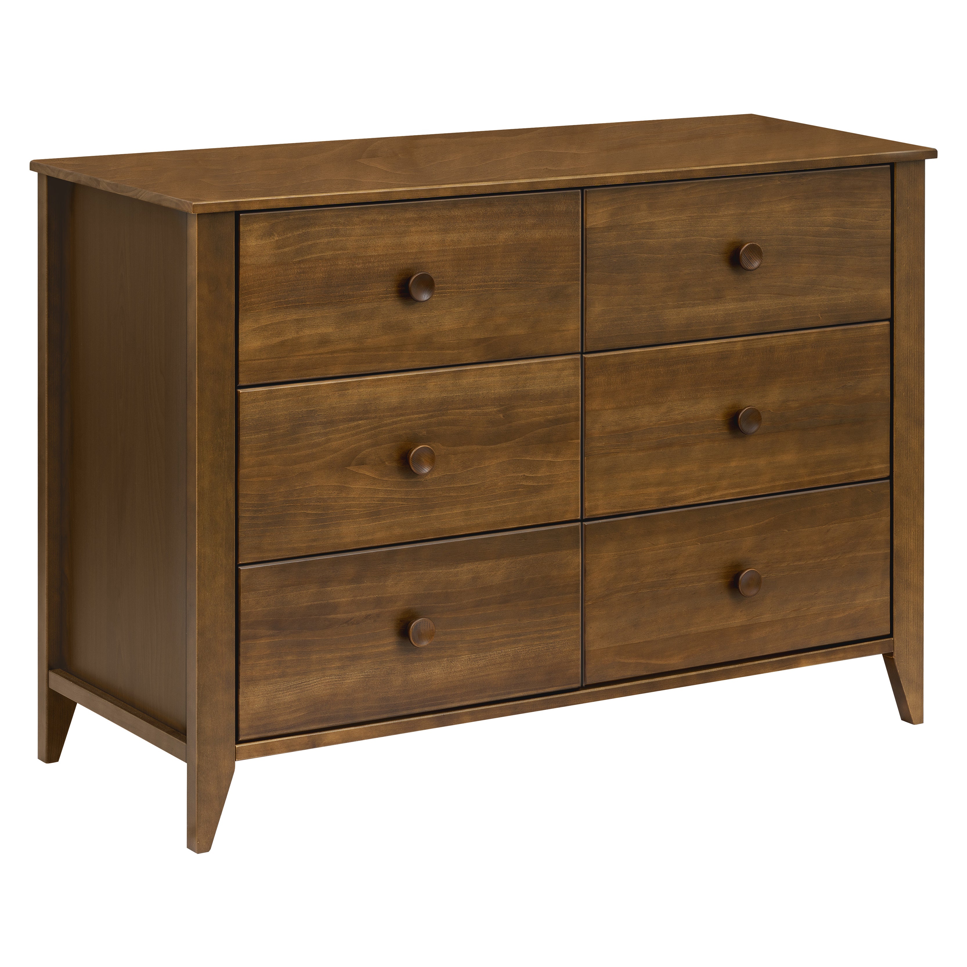 Sprout 6-Drawer Dresser (48") in Natural Walnut