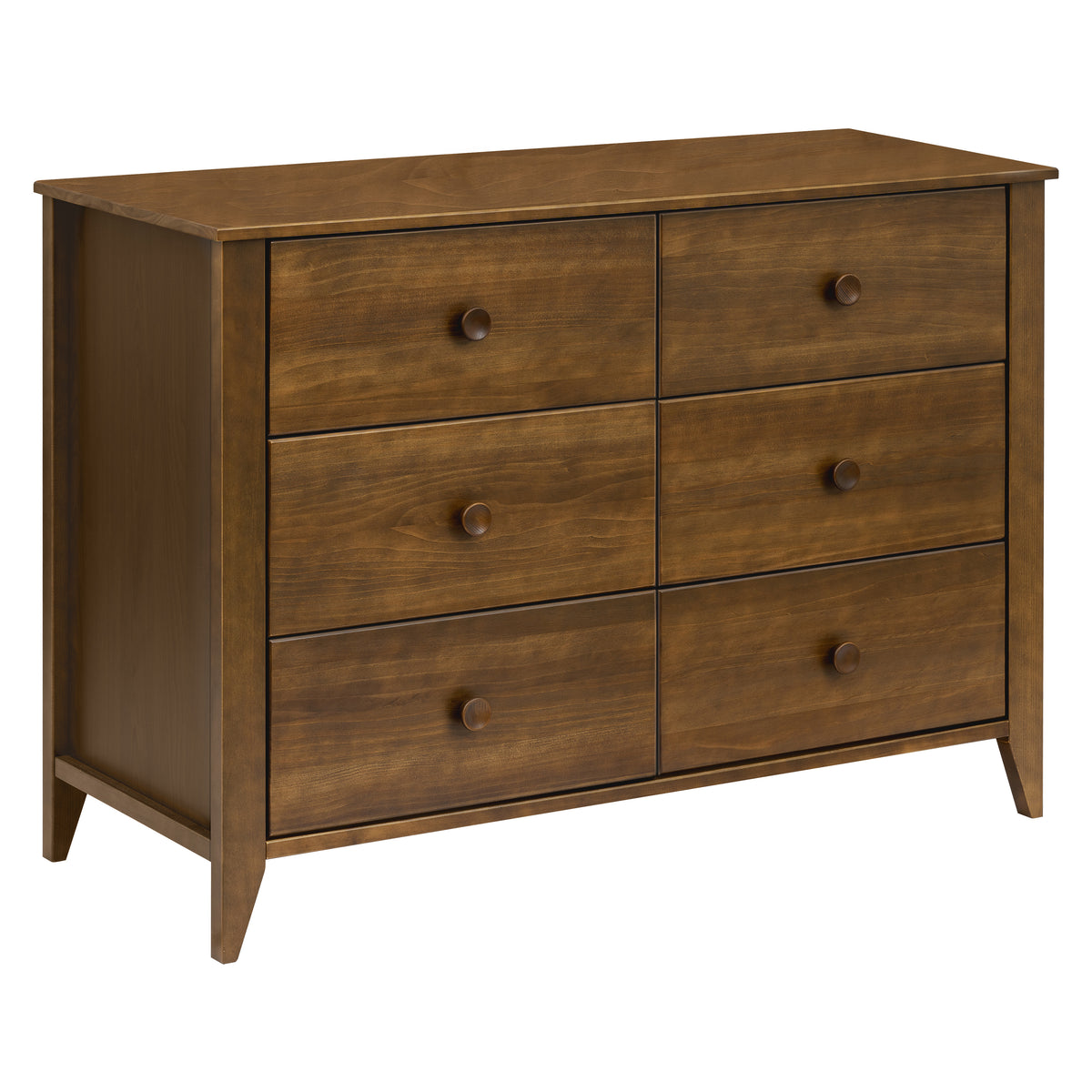 Sprout 6-Drawer Dresser (48") in Natural Walnut