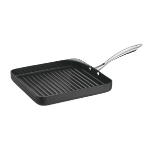 GreenGourmet® Hard Anodized 11" Grill Pan in Black