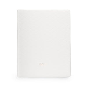 Pure Core Midi Crib Mattress w/ Hybrid Quilted Waterproof Cover (Lightweight) in White