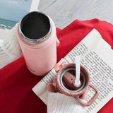 Thermos avec paille