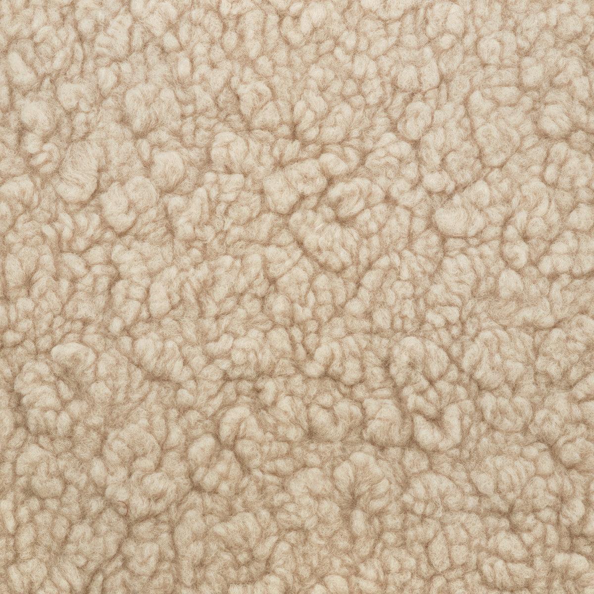 Cali Storage Ottoman in Shearling in Chai Shearling