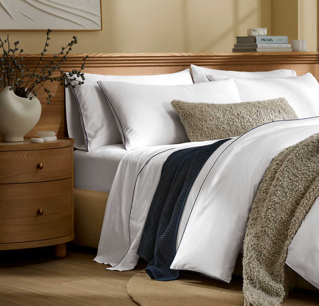 Signature Piped Edge Duvet Set