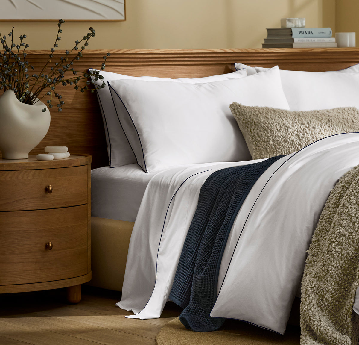 Signature Piped Edge Pillowcase Set