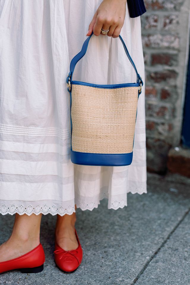 Boo Tote in Rattan