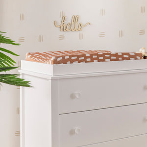 Sprout 3-Drawer Compact Changer Dresser with Removable Changing Tray (42") in White