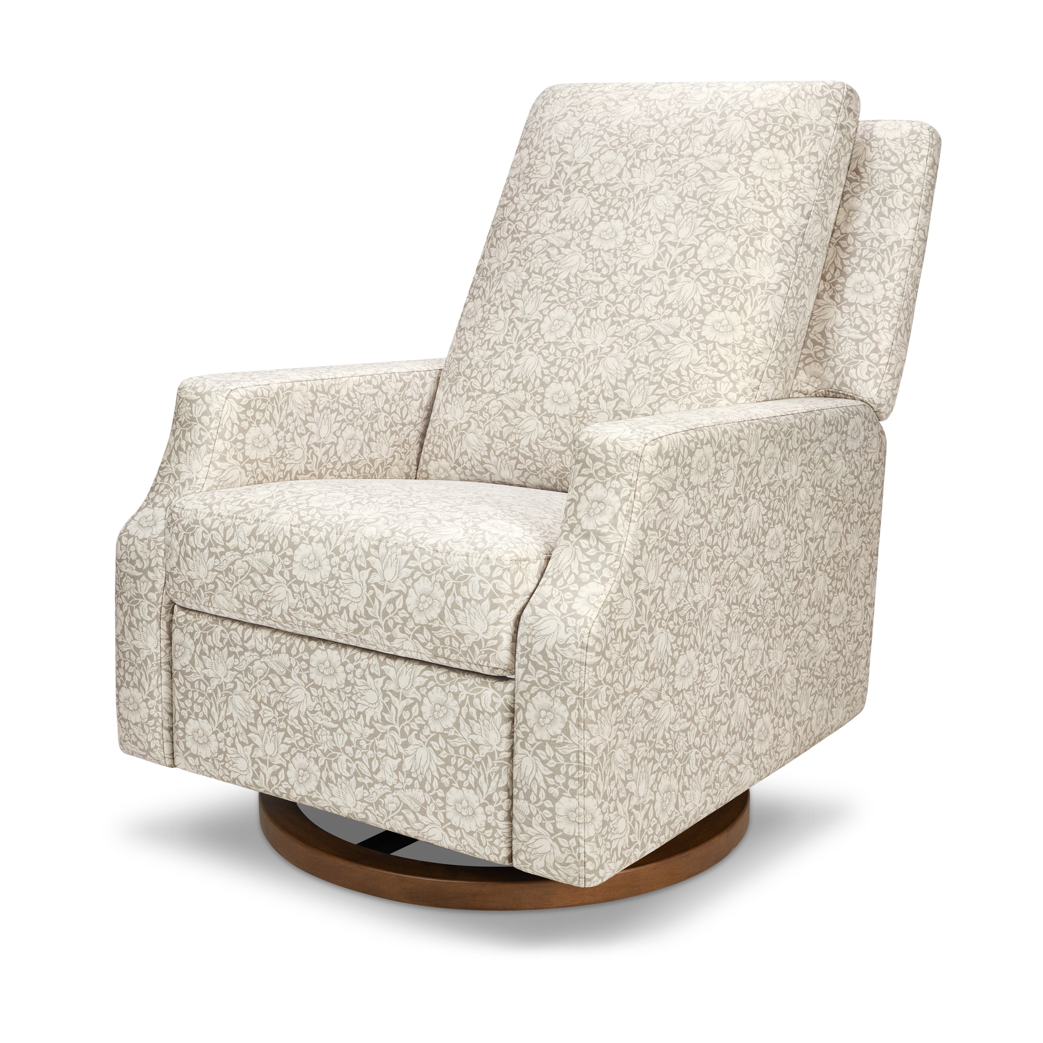 Morris & Co. x Namesake Crewe Recliner and Swivel Glider Mallow in Ash