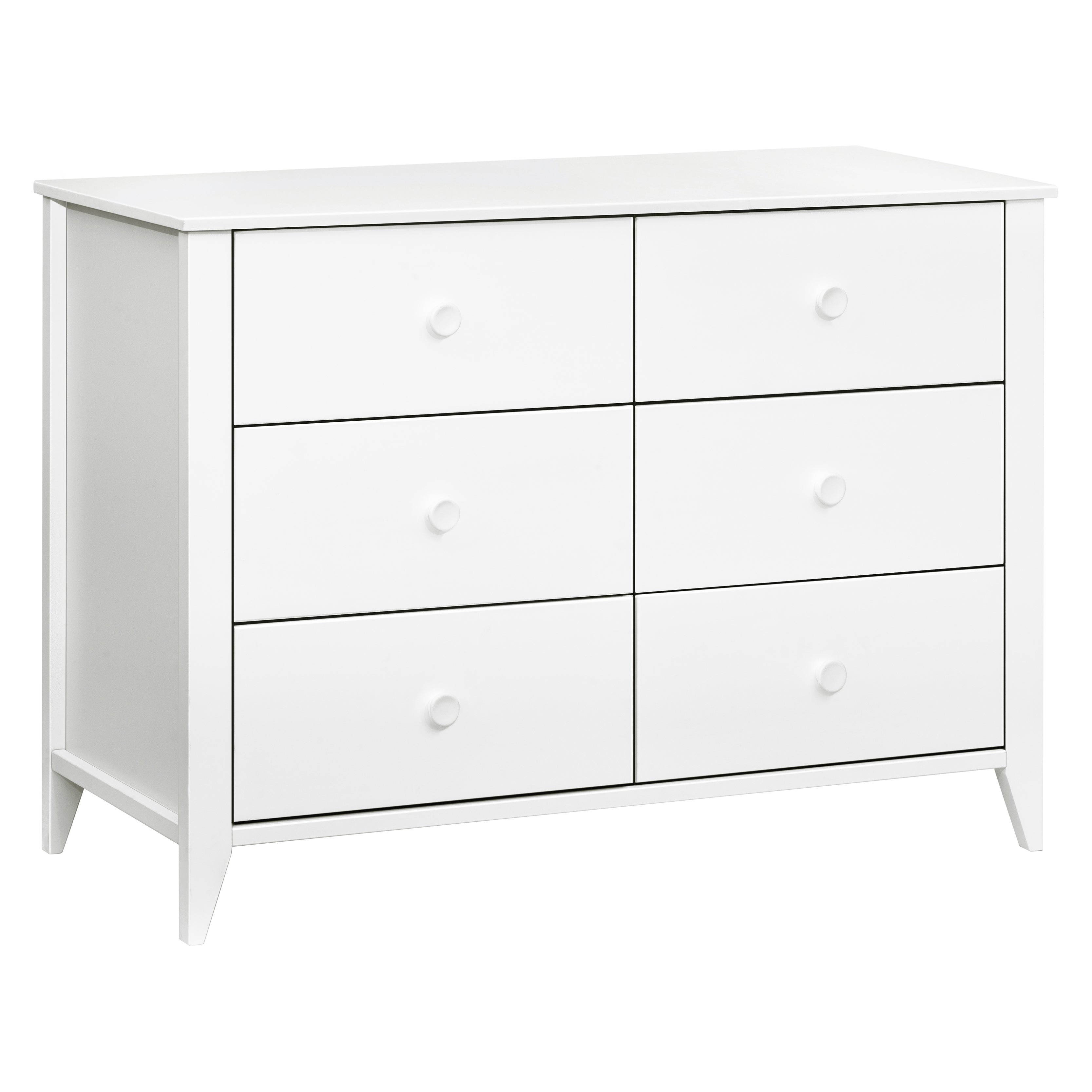 Sprout 6-Drawer Dresser (48") in White