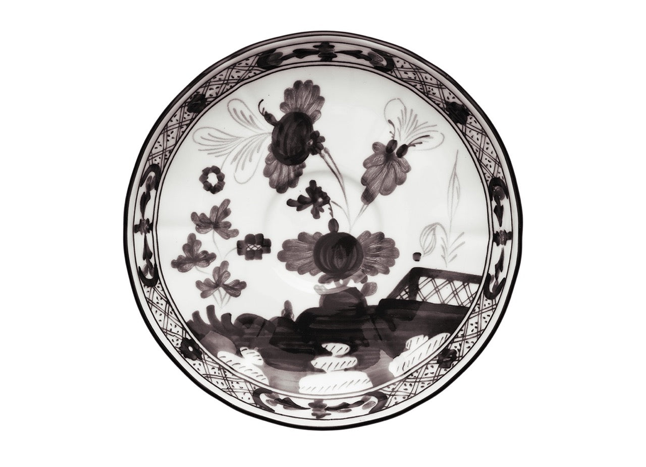 Oriente Italiano Tea Saucer in Albus