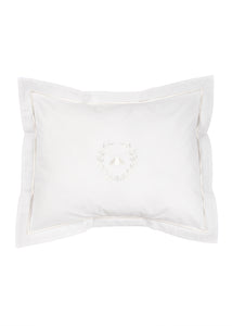 Cotton Percale Boudoir Pillow Cover
