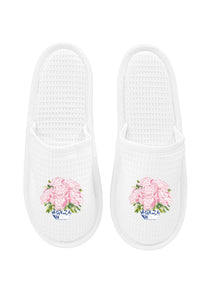 Slippers White Waffle