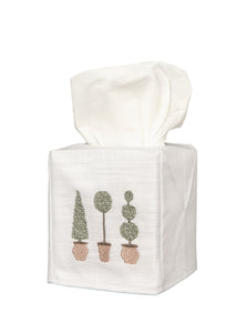 Cotton Tissue Box Cover