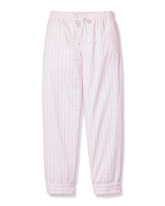 Women’s Pink Gingham Pants