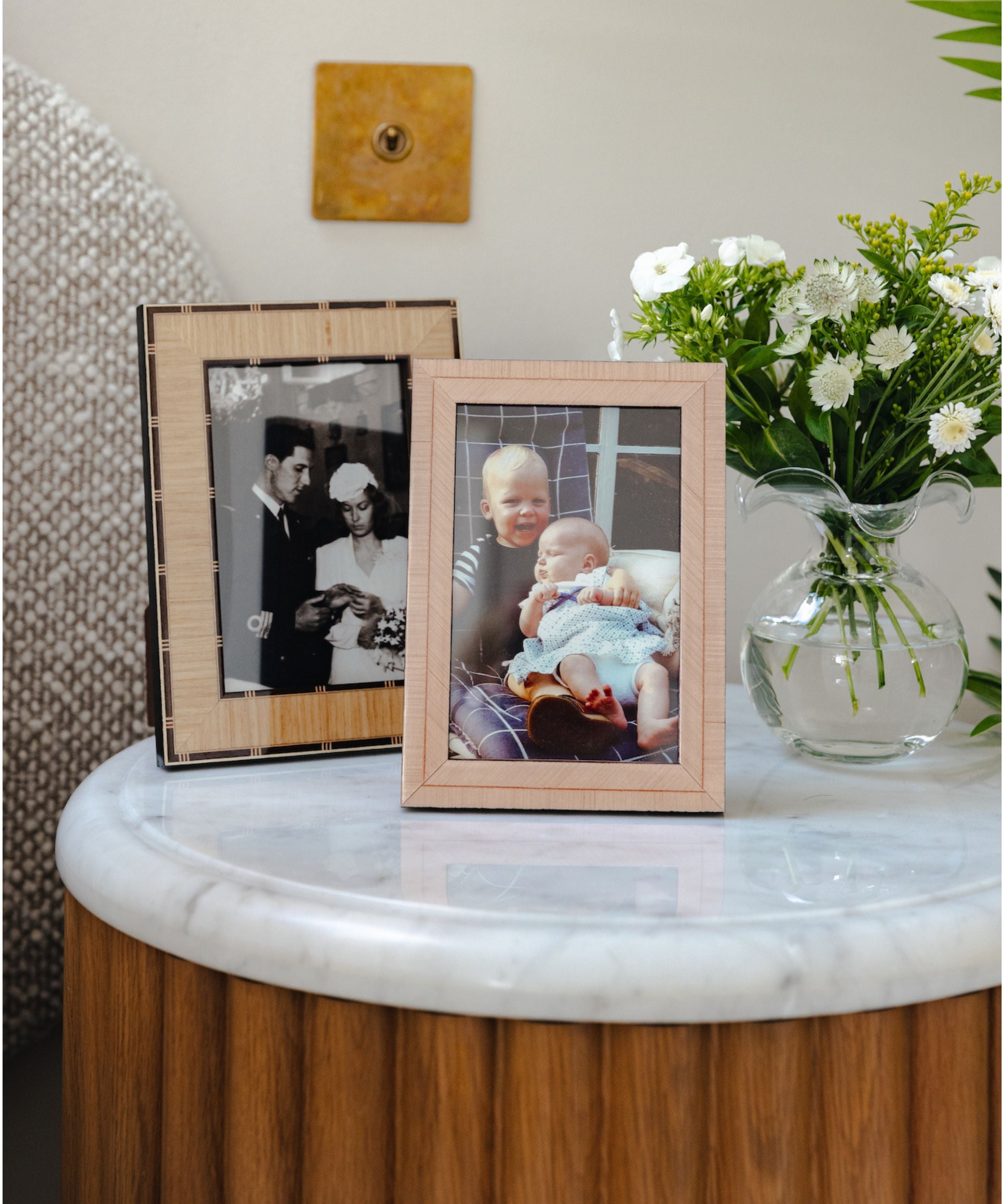 Bianca Photo Frame in Rose