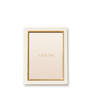 Varda Lacquer Frame, Cream 5 x 7
