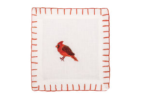 Parakeet Cocktail Napkin, Set of 4