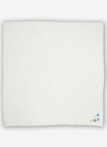 Embroidered Shawl Blanket Set