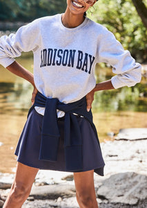 Flounce Skort in Navy