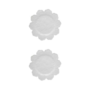 Geranium Charger Plate Green, Set of 2