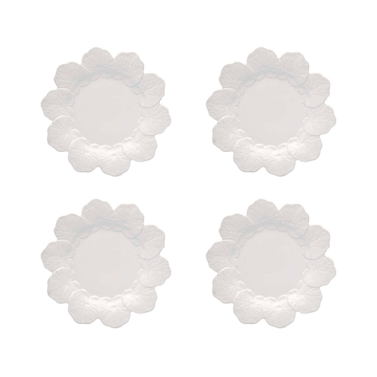 Geranium Dinner Plate, Set of 4