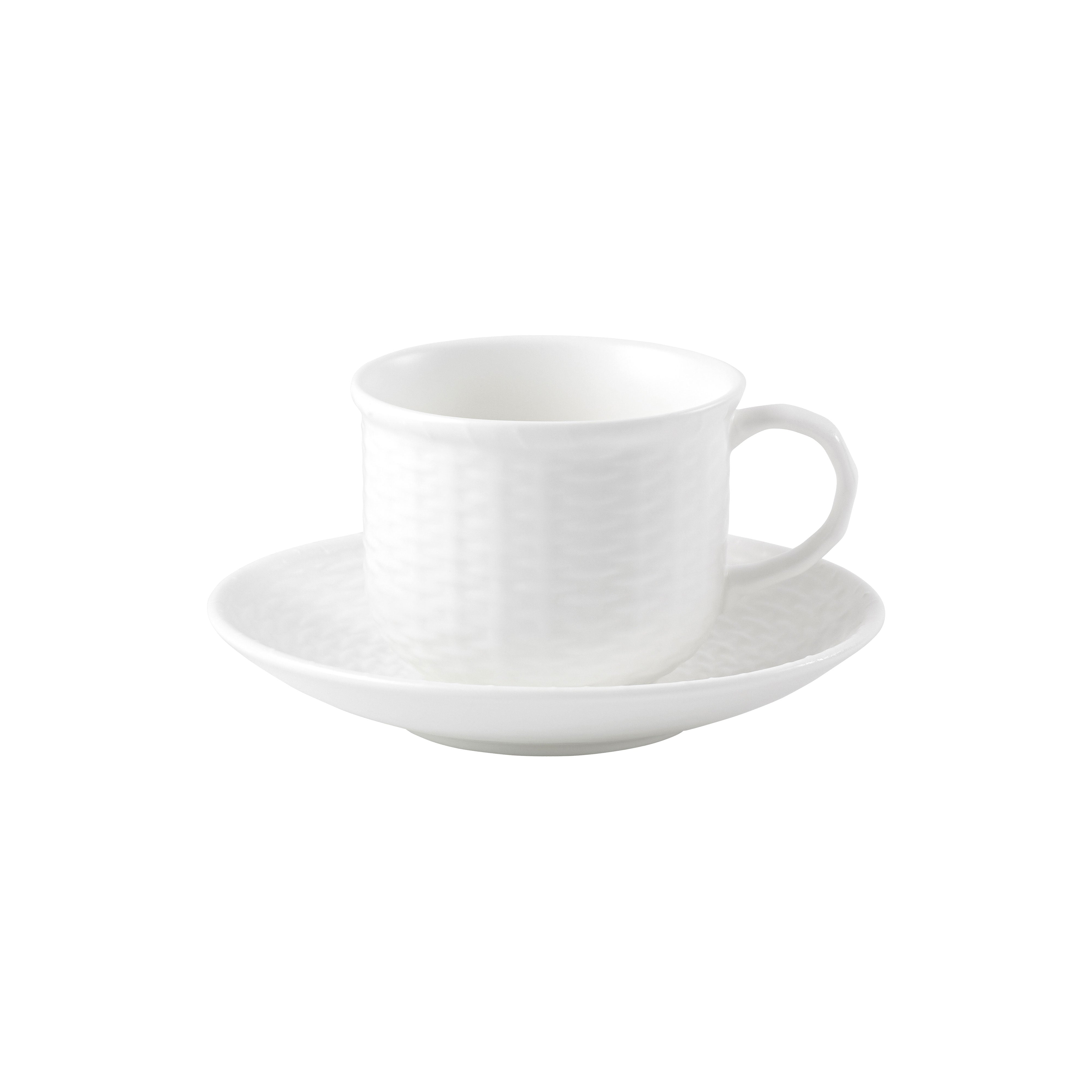 Nantucket Basket Teacup & Saucer