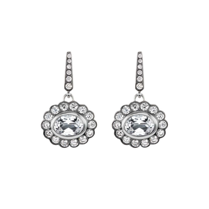 Lexie Earrings in White Topaz