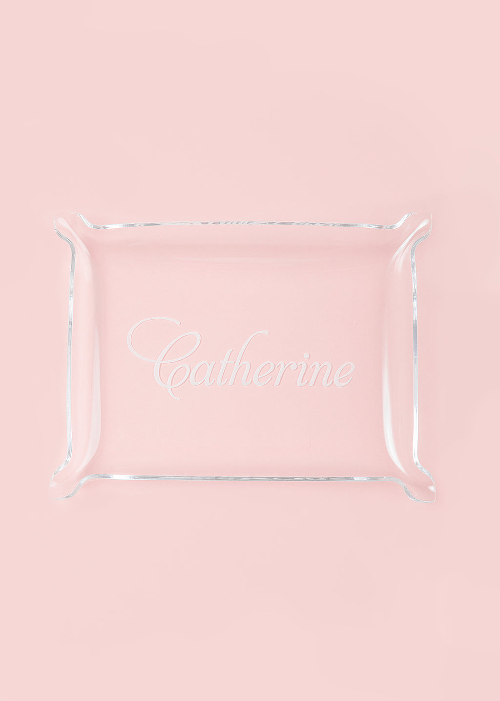 Plastic Acrylic Personalized Tray