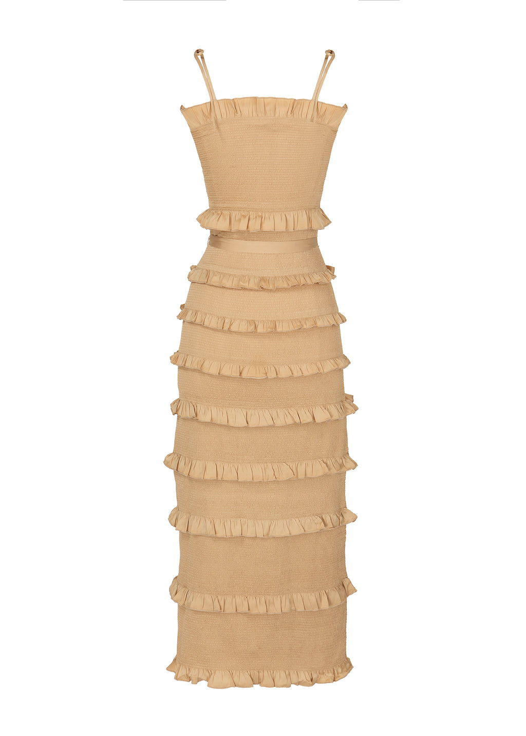 The Lily Dress in Warm Sand