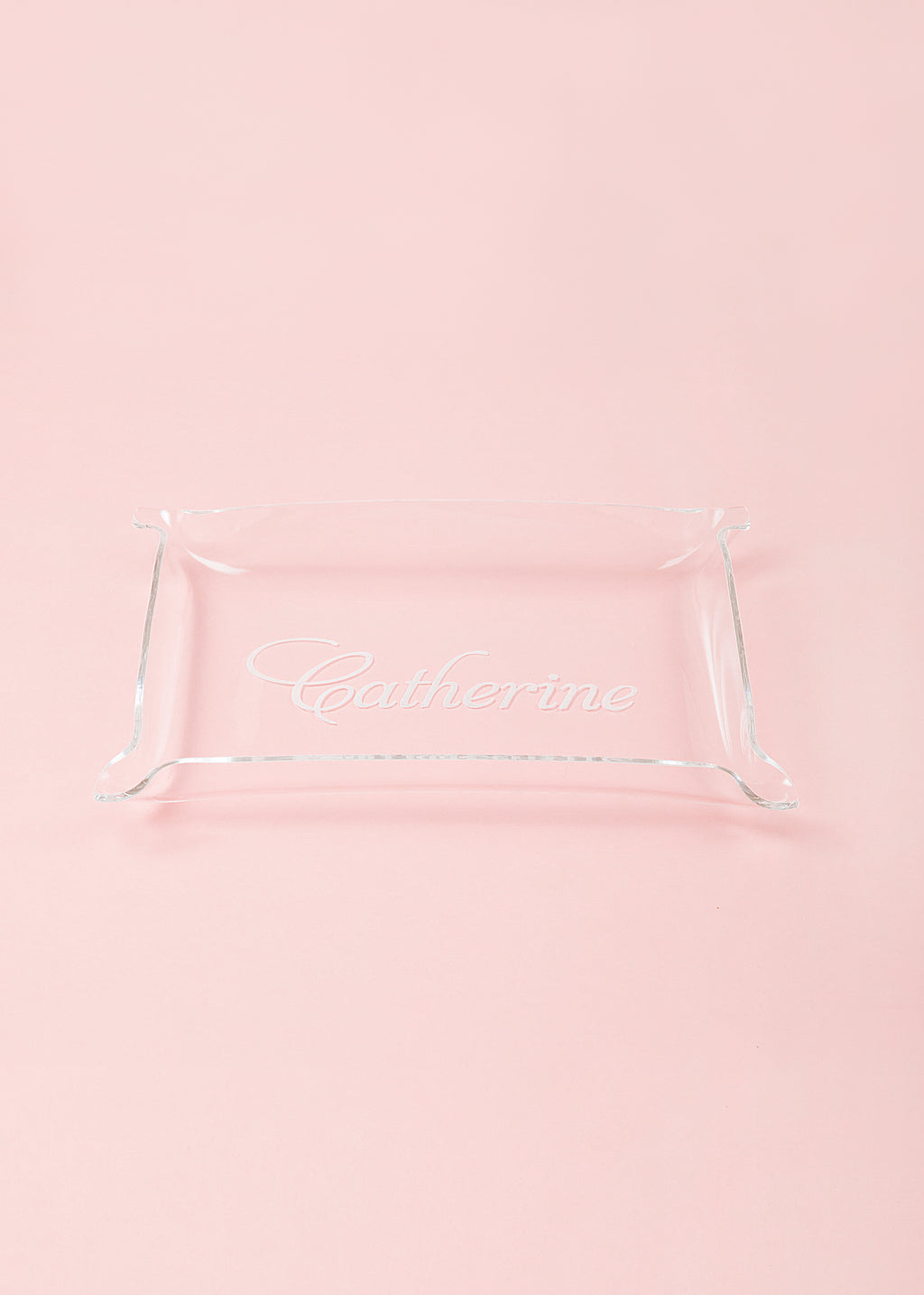 Plastic Acrylic Personalized Tray