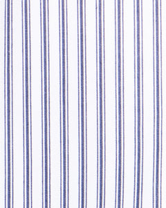 Men’s Navy French Ticking Pajama Set