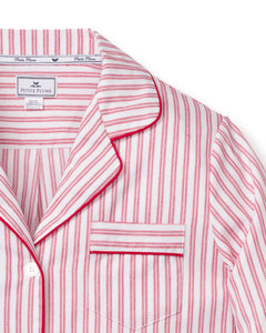 Women’s Antique Red Ticking Nightshirt