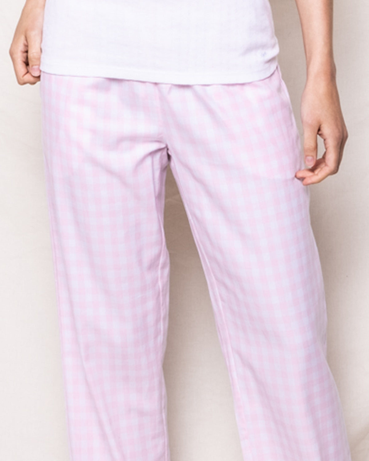 Women’s Pink Gingham Pants