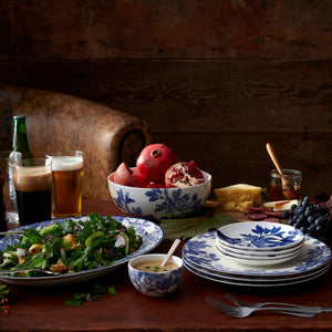 Blue Arbor Vegetable Serving Bowl - Caskata