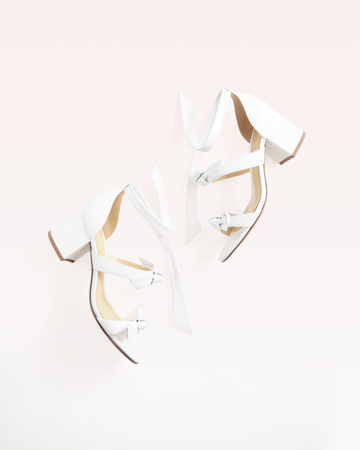 Lolita Block 60 in White Leather