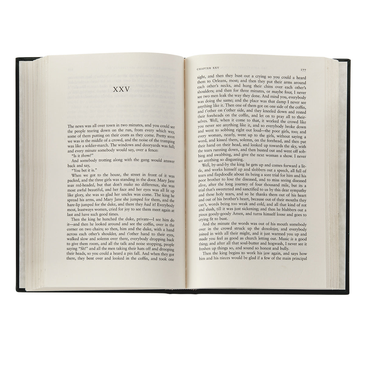 Adventures of Huckleberry Finn in Bonded Leather