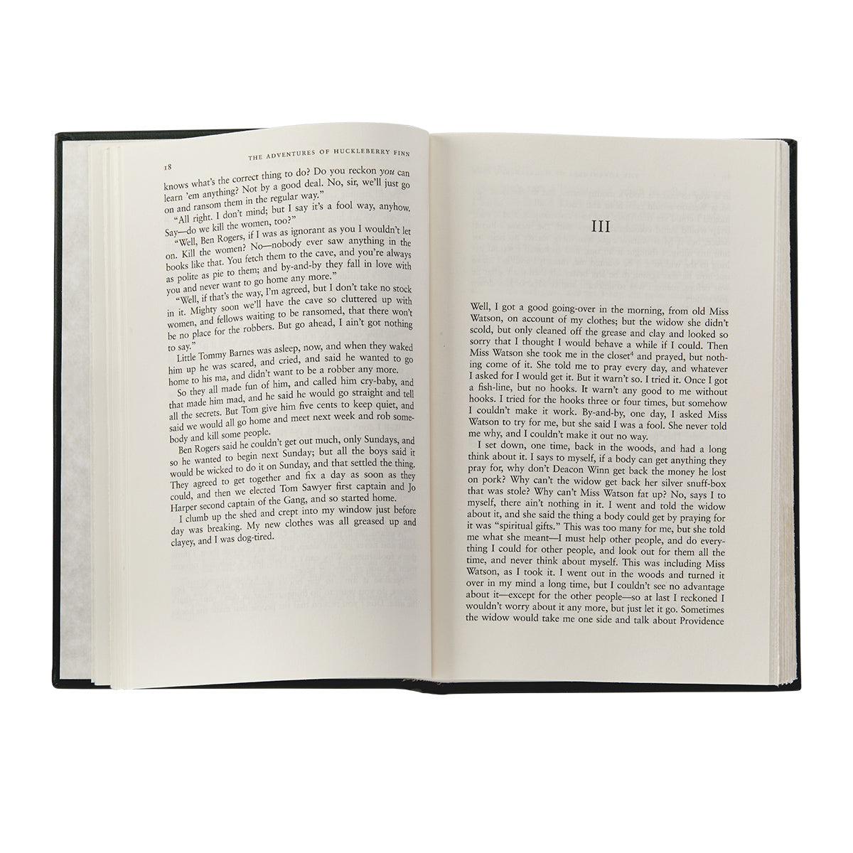 Adventures of Huckleberry Finn in Bonded Leather