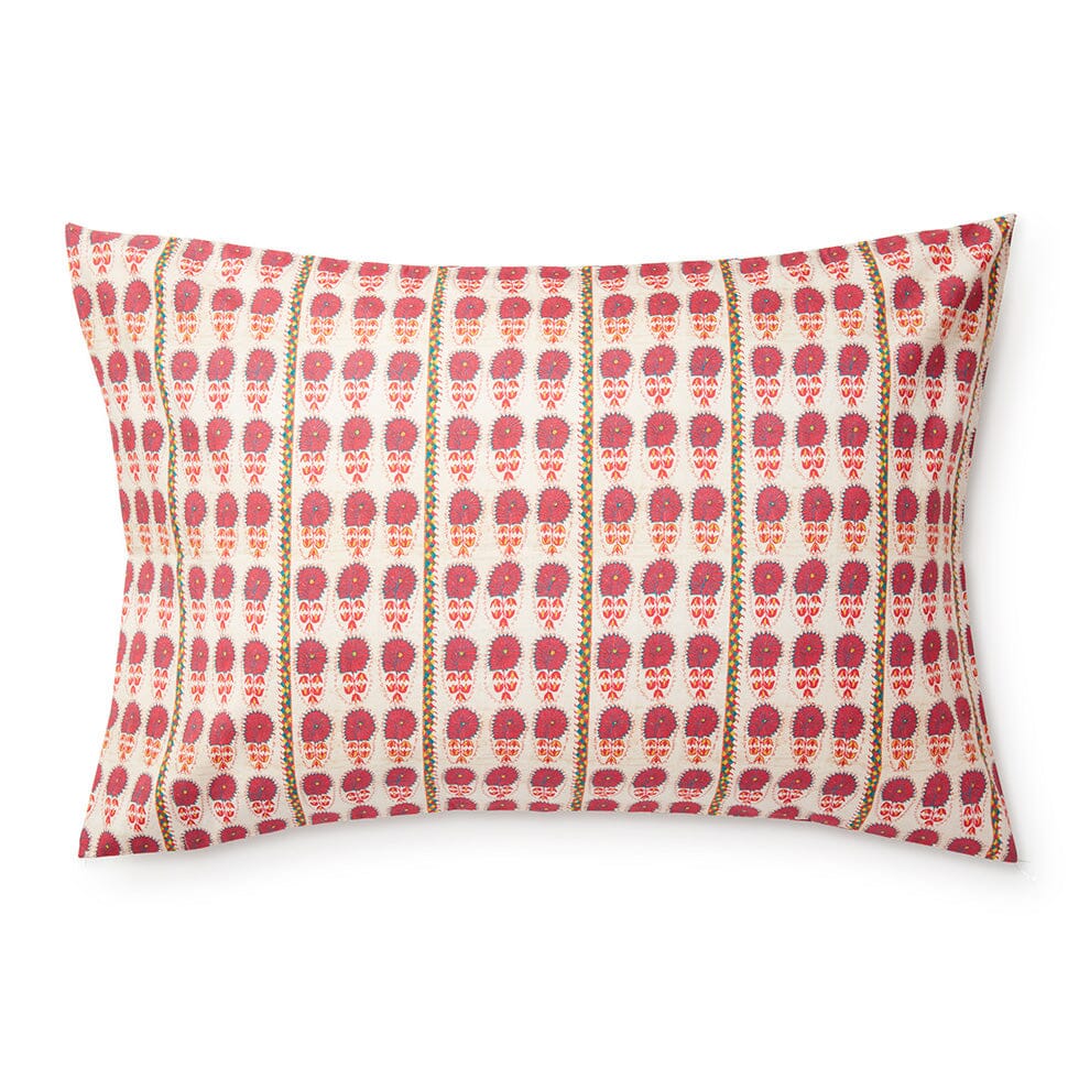 Fuchsia Daisy Suzani Pillowcases + Shams Bedding Portugal 