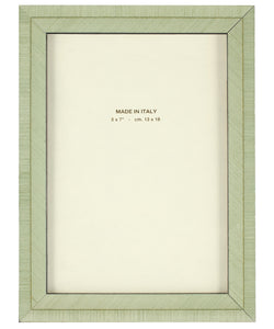 Bianca Photo Frame Marquetry Photo Frame in Pistachio Mint Green 5x7"