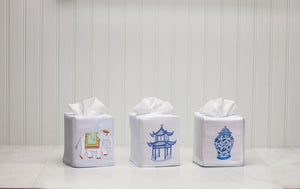 Cotton Tissue Box Cover