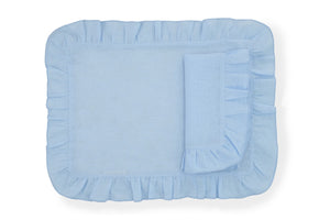 Ruffles Mavi Napkin and Placemat, Set of 2