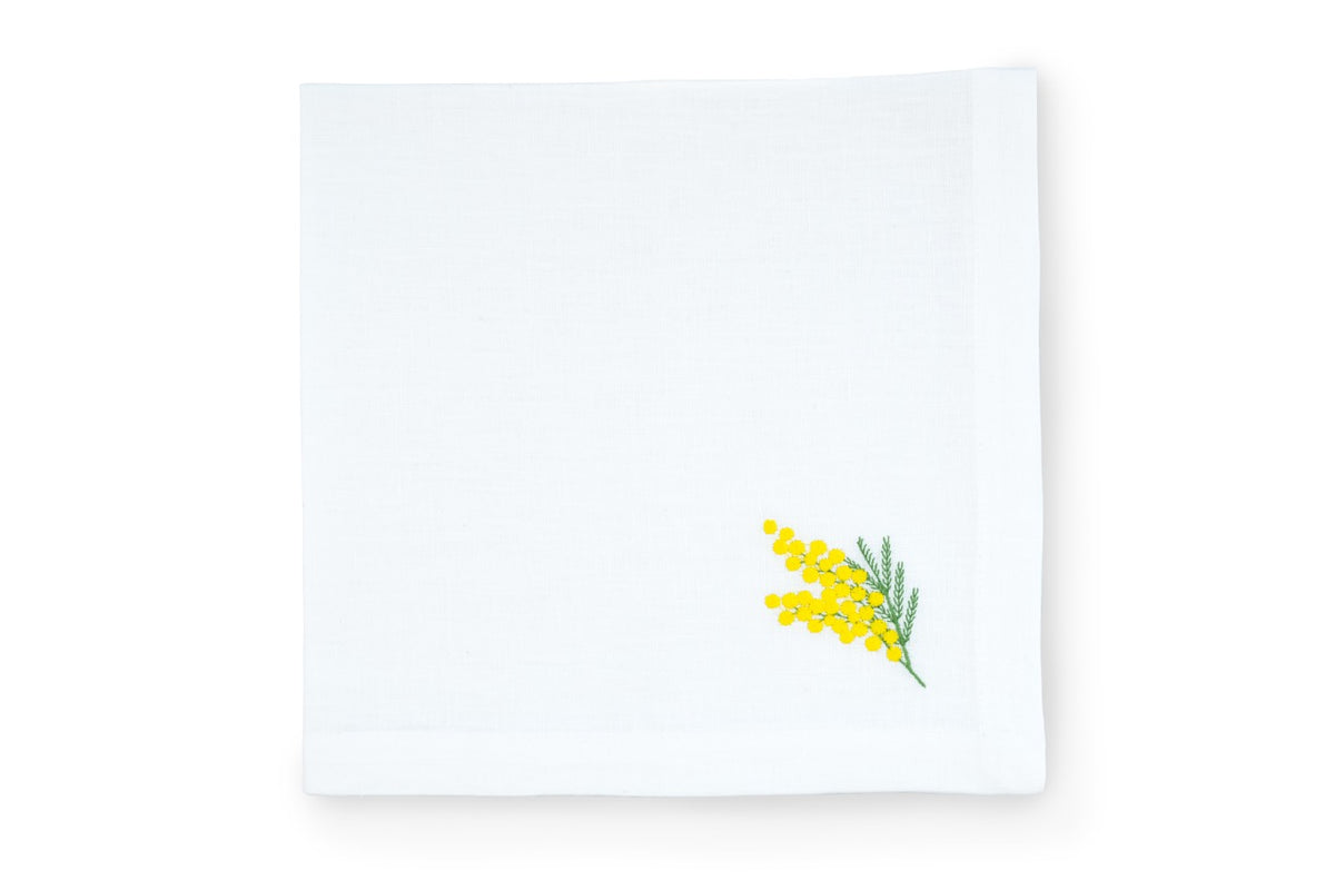 Mimosa Napkin and Placemat, Set of 2
