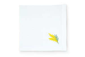 Mimosa Napkin and Placemat, Set of 2
