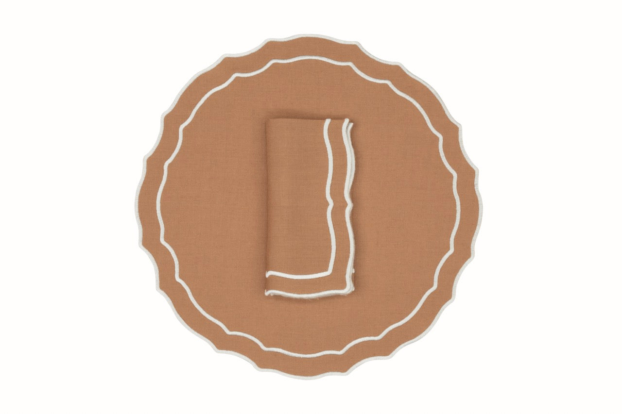 Vidro Linen Napkin and Placemat, Set of 2