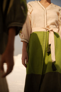 Green Lotus Dress