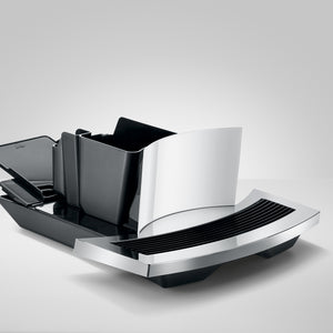 E6 Fully Automatic Coffee Machine in Piano White