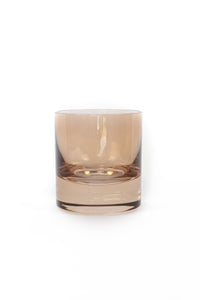 Rocks Glass, Set of 6 in Amber Smoke