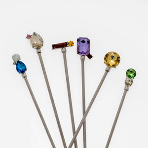 Jeweled Swizzle Sticks