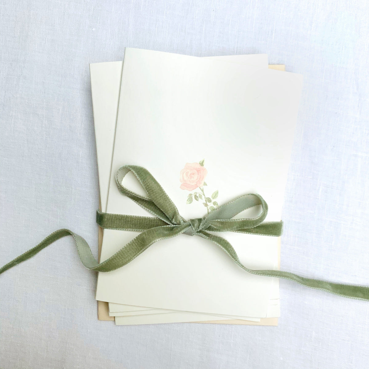 Rose Cards, Set of 5