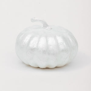 Small Capiz Pumpkin in Pearl